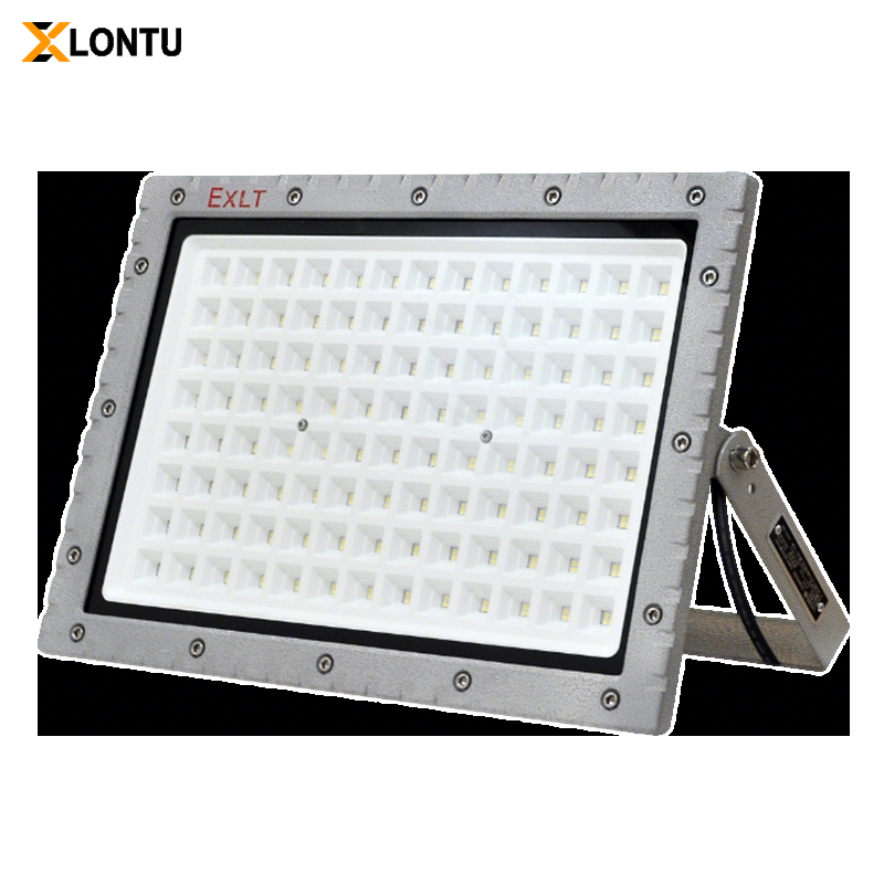 150W 200W ATEX Ex d IIC T6 Explosion Proof LED Flood Light IP66 for Gas Station Petrochemical Mining