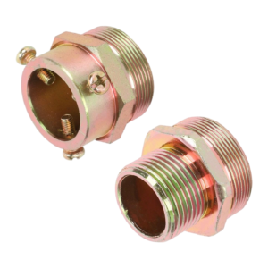 LONTU explosion-proof cable gland, galvanized steel flameproof cable connector fitting for hazardous area cable sealing and wiring connection