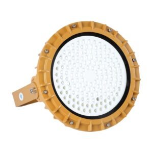 Sand Yellow National Standard LED Explosion Proof High Bay Light IP66 Die Cast Aluminum Industrial Hazardous Lighting for Chemical Plant Gas Station Mine Warehouse