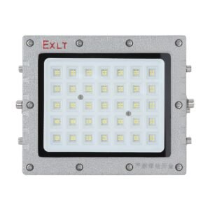 EXLT LED Explosion Proof Flood Light IP66 Die Cast Aluminum Industrial Hazardous Area Lighting for Chemical Plant Gas Station Oil Depot