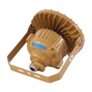 Sand Yellow National Standard LED Explosion Proof High Bay Light IP66 Die Cast Aluminum Industrial Hazardous Lighting for Chemical Plant Gas Station Mine Warehouse