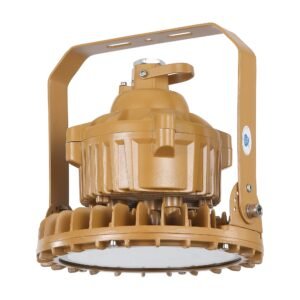 Sand Yellow National Standard LED Explosion Proof High Bay Light IP66 Die Cast Aluminum Industrial Hazardous Lighting for Chemical Plant Gas Station Mine Warehouse