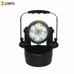 LONTU ATEX IECEx portable explosion proof LED work light, rechargeable mobile handheld safety lamp for hazardous chemical oil mining field inspection