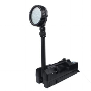 LONTU ATEX IECEx portable explosion proof LED work light, rechargeable mobile handheld safety lamp for hazardous chemical oil mining field inspection