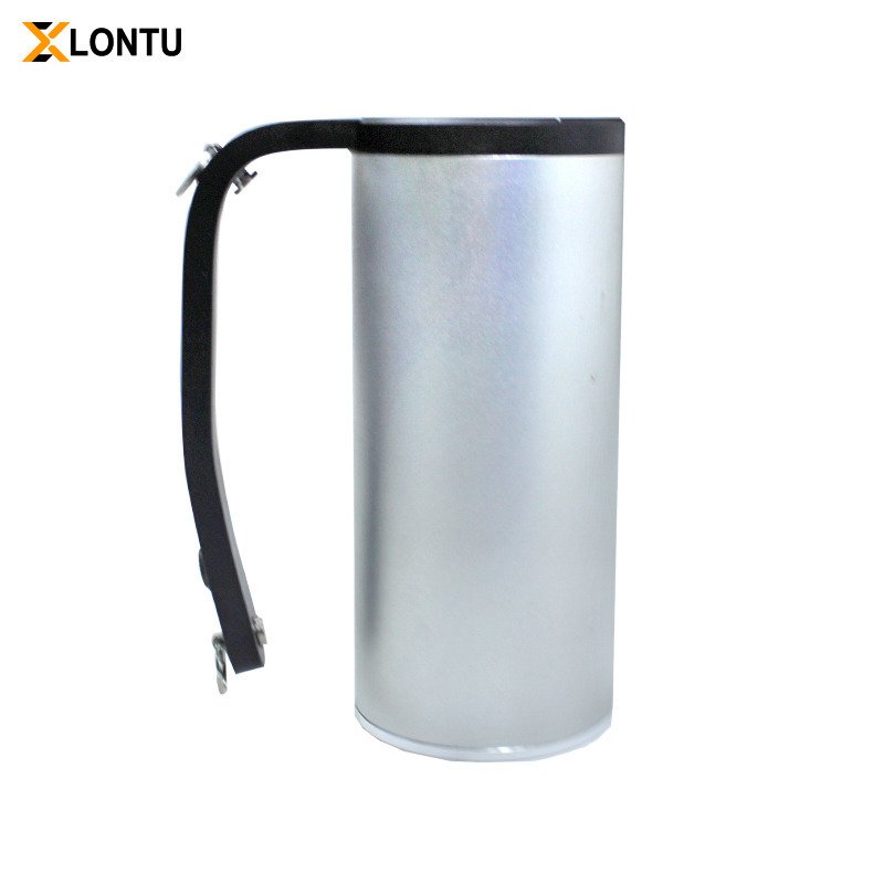 LONTU ATEX IECEx certified explosion-proof LED handheld flashlight, black anti-slip aluminum portable safety torch for hazardous chemical mining oil refinery sites