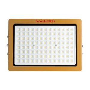 LONTU EXLT Series ATEX IECEx Explosion Proof LED Flood Light, die-cast aluminum anti-corrosion housing, 150W 200W adjustable bracket hazardous zone industrial floodlight for petrochemical mining warehouse