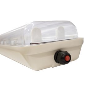 Full Plastic LED Explosion Proof Fluorescent Light Double Tube IP66 Waterproof Anti Corrosion Linear Batten Light for Warehouse Tunnel Chemical Plant