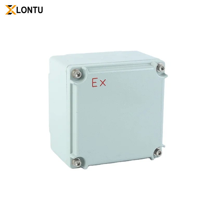 Increased Safety Explosion-proof Junction Box Die Cast Aluminum IP66 Electrical Terminal Wiring Enclosure for Hazardous Gas Dust Industrial Area