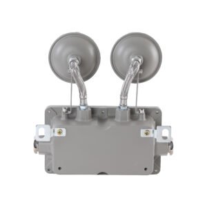 Explosion-proof Double Head Emergency LED Light IP66 Flameproof Safety Exit Emergency Lamp for Chemical Plant Gas Station Hazardous Area