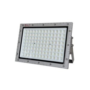 LONTU EXLT Series ATEX IECEx Explosion Proof LED Flood Light, die-cast aluminum anti-corrosion housing, 150W 200W adjustable bracket hazardous zone industrial floodlight for petrochemical mining warehouse