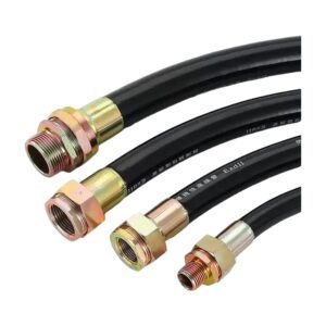 LONTU ATEX IECEx stainless steel explosion-proof flexible conduit, flameproof bendable pipe fitting for hazardous area electrical wiring protection