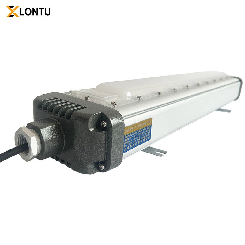Linear LED Explosion Proof Fluorescent Light IP66 Anti Corrosion Explosion Proof Batten Light for Chemical Factory Tunnel Warehouse Hazardous Area