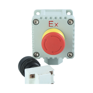 Explosion-proof Button Switch Selector Die Cast Aluminum IP66 Flameproof Control Station Box for Chemical Oil Gas Hazardous Industrial Area