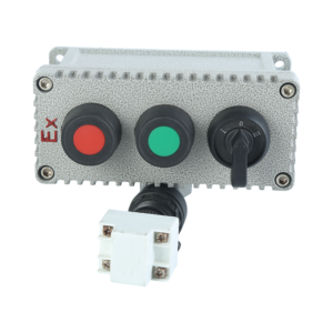 Explosion-proof Button Switch Selector Die Cast Aluminum IP66 Flameproof Control Station Box for Chemical Oil Gas Hazardous Industrial Area