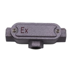 LONTU ATEX IECEx certified explosion-proof junction box, die-cast aluminum flameproof cable wiring box for hazardous industrial area electrical connection