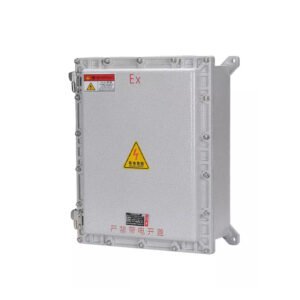 Explosion-proof Distribution Box Die Cast Aluminum Flameproof Electrical Junction Cabinet IP66 Hazardous Area Wiring Control Box for Chemical Oil Gas Plant