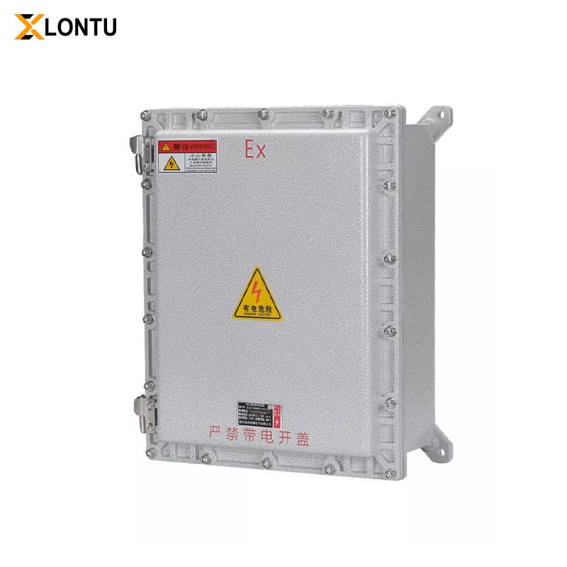 Explosion-proof Distribution Box Die Cast Aluminum Flameproof Electrical Junction Cabinet IP66 Hazardous Area Wiring Control Box for Chemical Oil Gas Plant