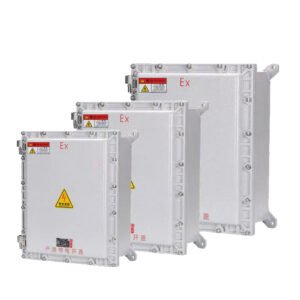 Explosion-proof Distribution Box Die Cast Aluminum Flameproof Electrical Junction Cabinet IP66 Hazardous Area Wiring Control Box for Chemical Oil Gas Plant