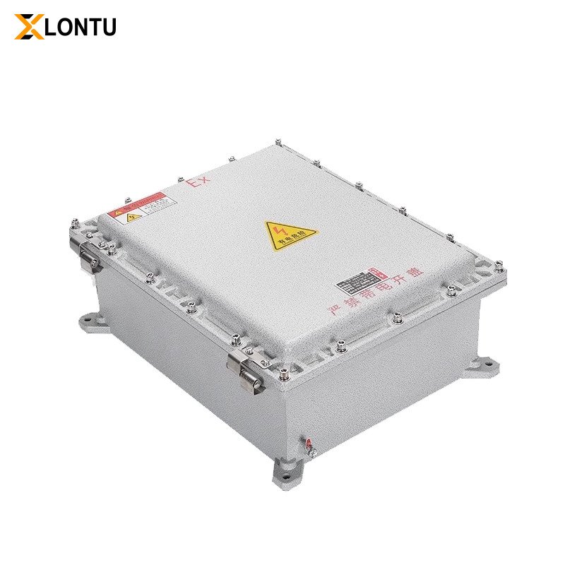 Explosion-proof Distribution Box Die Cast Aluminum Flameproof Electrical Junction Cabinet IP66 Hazardous Area Wiring Control Box for Chemical Oil Gas Plant