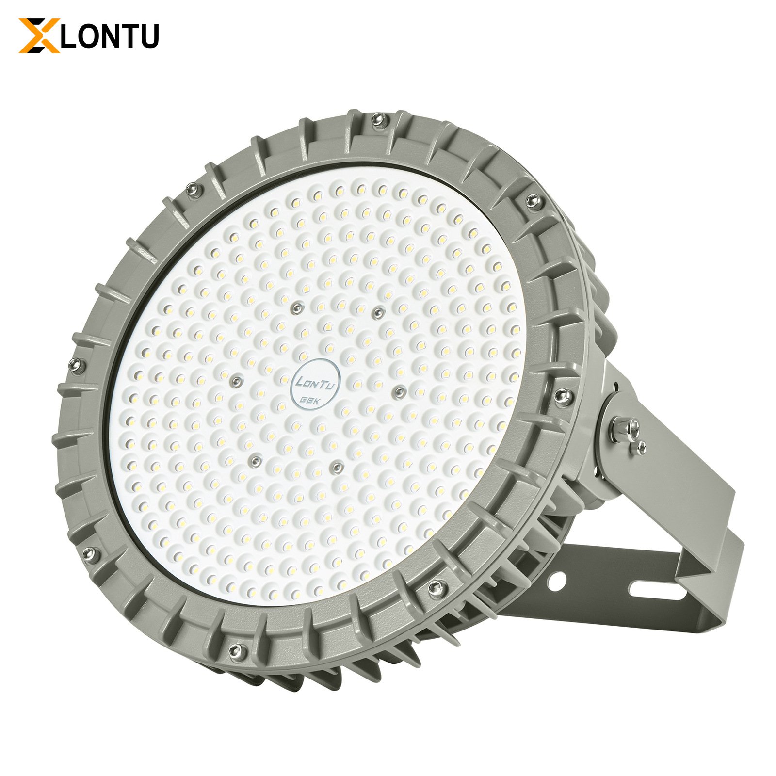 Round LED Explosion Proof High Bay Light Die Cast Aluminum IP66 Industrial Hazardous Area Lighting for Factory Warehouse Chemical Plant